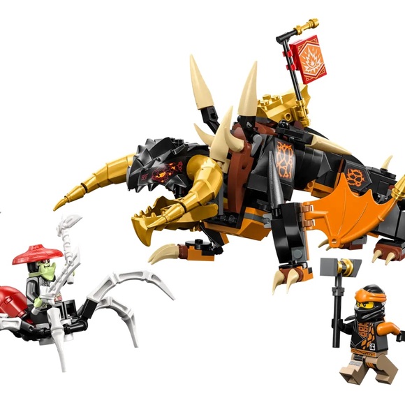 LEGO® NINJAGO® Cole’s Earth Dragon EVO-New - Picture 7 of 8